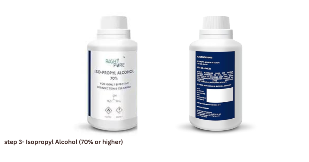  Isopropyl Alcohol (70% or higher)  