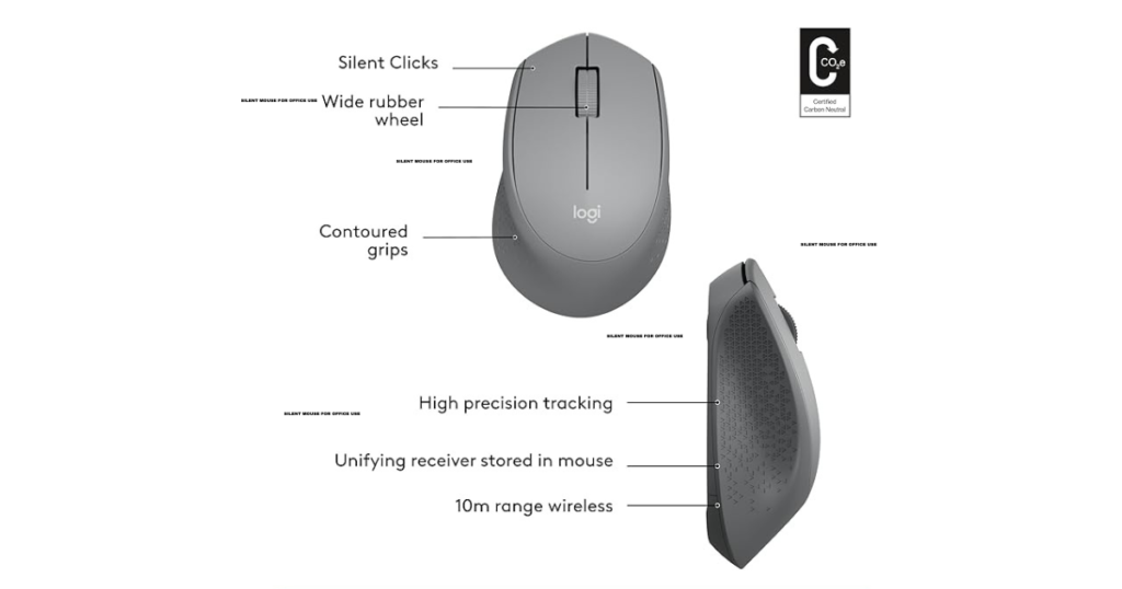  Silent Mouse For Office Use