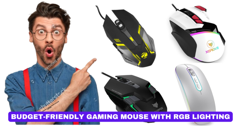 Budget-Friendly Gaming Mouse With RGB Lighting